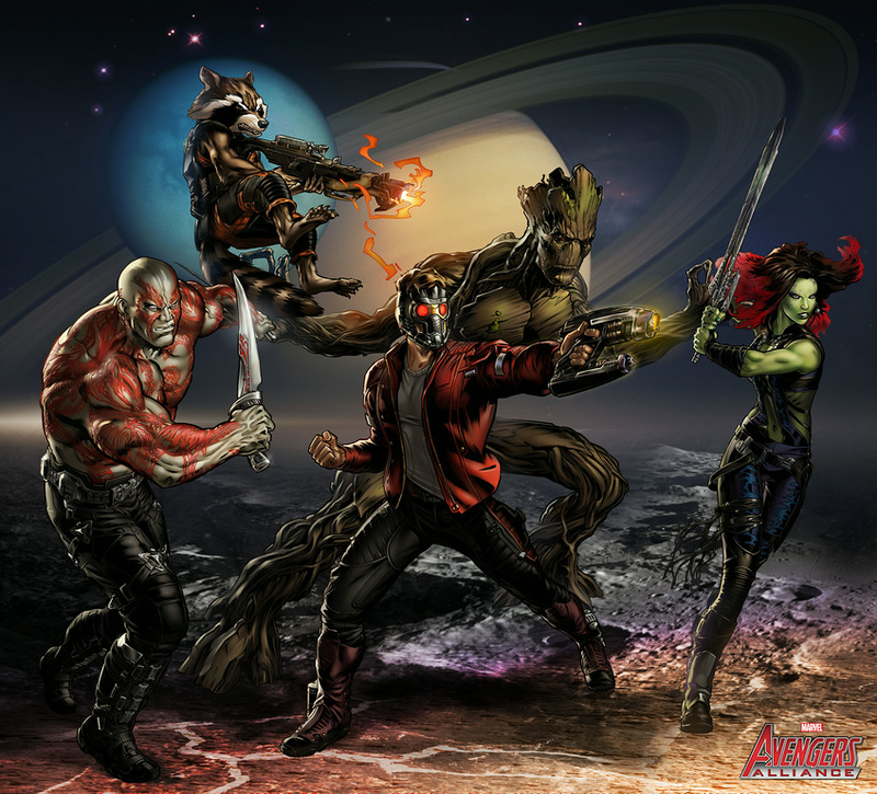 Illustration for article titled Marvel Crams The Guardians Of The Galaxy Into Every Video Game It Can